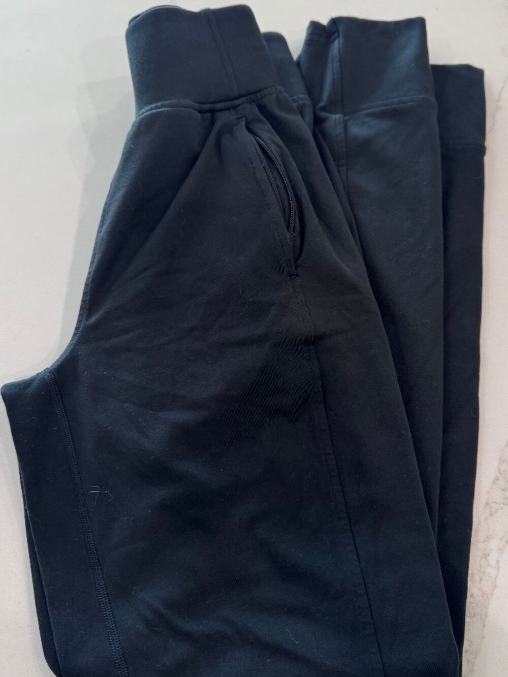 Lululemon Black Jogger Pants | High Rise | Athletic Travel Lounge | Size 0